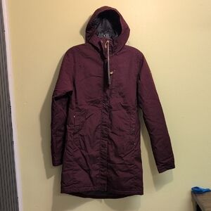 Fjallraven G-1000 Kiruna Parka Maroon Women XS NWT